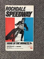 Rochdale crewe speedway for sale  SOUTHAM