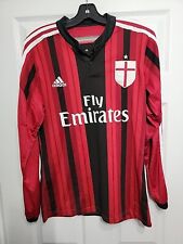Camisa de futebol AC Milan 2014/2015 casa 92 EL SHAARAWY Adidas manga longa Serie A comprar usado  Enviando para Brazil