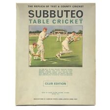 Subbuteo table cricket for sale  ROMFORD