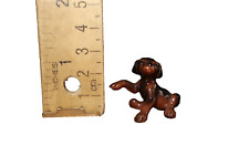 Estatueta Hagen Renaker miniatura mini cachorro Doberman pincher filhote pata para cima sentado comprar usado  Enviando para Brazil