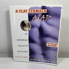 Un estómago plano lo antes posible por Ellington Darden (Libro de bolsillo grande, 1999) ejercicio peso, usado segunda mano  Embacar hacia Argentina