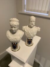 Pair crested china for sale  BROUGH