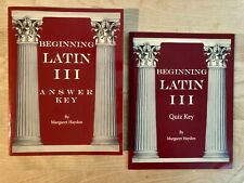 Beginning latin iii for sale  Olympia