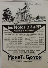 Publicite advertising motos d'occasion  Montluçon