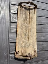 Antique Vtg Primitive American Outdoor Wooden Tree Swing, used for sale  Shipping to South Africa