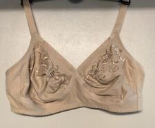Used, New Ex M&S Embroidered Crossover Non-Wired Full Cup Bra Almond B-C-D-DD-E for sale  Shipping to South Africa