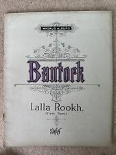 Antique 1930 Sheet Music - Lalla Rookh (First Part) By Granville Bantock for sale  Shipping to South Africa