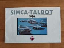 Simca talbot programm gebraucht kaufen  Deutschland