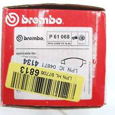 Brembo 068 bremsbelag gebraucht kaufen  Grünhain-Beierfeld