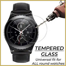 Watch Screen Protector Tempered Glass Round Film Smart 26MM - 46MM Universal for sale  Shipping to South Africa