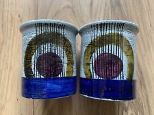 Stunning Pair Rorstrand Sweden Vases Vintage Kurbits for sale  Shipping to South Africa
