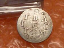 Original 1785 Colonial Holandés NY TRAIECTUM 1er. Escudo de diez centavos de plata de Estados Unidos MM #3A segunda mano  Embacar hacia Argentina
