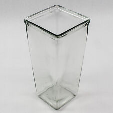 square glass vase centerpiece for sale  Mcminnville
