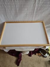 Bandeja de cama vintage de madera de 22"" x 14"" - bandeja de TV para desayuno segunda mano  Embacar hacia Argentina