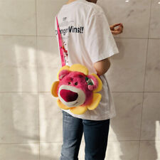 Toy Story Lotso Oso de Fresa Peluche Bolso Mensajero Debe Bolso Girasol segunda mano  Embacar hacia Argentina