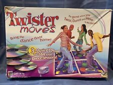 CD DE MÚSICA MILTON BRADLEY Twister Moves 2003 edición Hasbro 3 144 sesiones de baile segunda mano  Embacar hacia Argentina