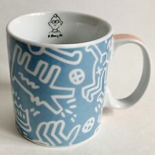 Keith Haring 12 Oz. Caneca Tok & Stok padrão azul latindo cachorro homem abstrato laranja  comprar usado  Enviando para Brazil