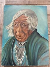 native american oil painting for sale  Capitola