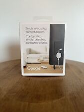 CAJA VACÍA Chromecast con Google TV 4K Blancanieves Color Instrucciones Caja Remota segunda mano  Embacar hacia Argentina