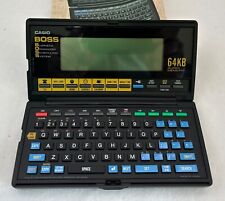 Casio BOSS SF-8000 64KB PDA Organizador de Negocios Sistema de Programación Reacondicionado, usado segunda mano  Embacar hacia Argentina