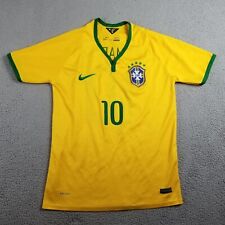 Camiseta deportiva Nike auténtica de la Copa Mundial Brasil 2014 amarilla para hombre grande Neymar Jr segunda mano  Embacar hacia Argentina