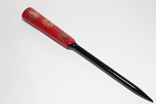 Grampo de cabelo japonês antigo pente IPPON KANZASHI flor vermelha para quimono comprar usado  Enviando para Brazil