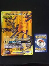 Pokemon Pikachu E Zekrom Gx Tag Team Jumbo Promo Card SM248 comprar usado  Enviando para Brazil