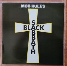 BLACK SABBATH THE MOB RULES DIO 12" 1981 LP VINIL EX/EX LIMPO RARO HTF comprar usado  Enviando para Brazil
