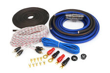 KnuKonceptz KCA 4 Gauge TRUE 4 Gauge Amp Kit Installation Wiring Kit Blue 4 AWG for sale  Shipping to South Africa