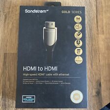 Hdmi cable sandstrom for sale  CRAWLEY