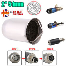 51mm motorcycle exhaust for sale  UK