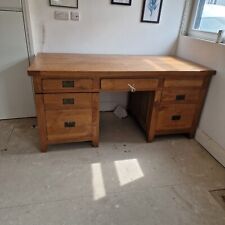 Vintage oak desk for sale  WEST BYFLEET