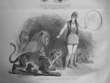 1882 cirque dompteuse d'occasion  Saint-Etienne
