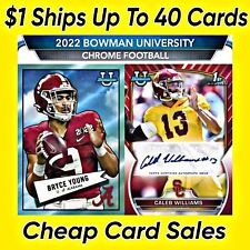2022 Bowman University Chrome - Pick Your Card 1-100 Base, Parallels, & Inserts, used for sale  Shipping to South Africa