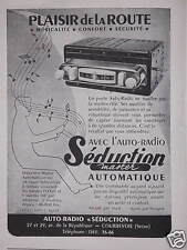 Publicité autoradio séductio d'occasion  Compiègne