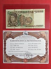 5000 lire antonello usato  Gibellina