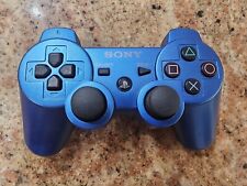 US SELLER!! Splash Blue Playstation 3 PS3 Controller RARE for sale  Shipping to South Africa