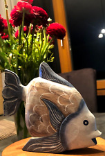 Fisch holz skulptur gebraucht kaufen  Stahnsdorf