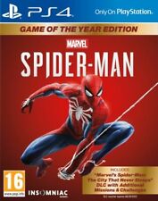 PlayStation 4 : Marvels Spider-Man Game Of The Year Edit VideoGames Great Value, käytetty myynnissä  Leverans till Finland