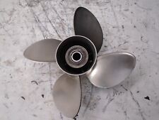 JOHNSON/EVINRUDE 4 BLADE SOLAS STAINLESS PROPELLER 14 1/8 X 23P 23 pitch prop for sale  Shipping to South Africa