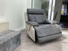Leather electric recliner for sale  MANCHESTER