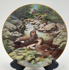 Used, "The Gadwall" Decorative Duck Plate, Bart Jerner, Knowles for sale  Shipping to South Africa