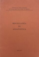 Miscellanea albanistica istitu usato  Foligno