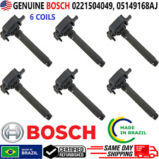 Bobinas de ignição genuínas Bosch x6 para 2011-2017 Chrysler Dodge Jeep RAM 0221504049, usado comprar usado  Enviando para Brazil