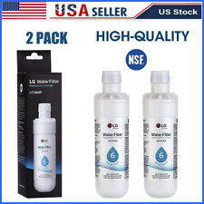 2 Pcs Replacement Refrigerator Refresh Ice Water Filter LG LT1000P ADQ747935 US, used for sale  Shipping to South Africa