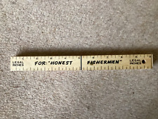 VINTAGE FISHERMAN's RULER - Honest/Dishonest for sale  Shipping to South Africa