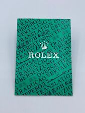 Rolex libretto traduzione usato  Italia