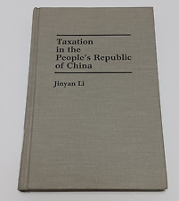 Livro de capa dura Tributação na República Popular da China por Jinyan Li (inglês) comprar usado  Enviando para Brazil