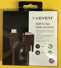 Advent hdmi male for sale  BILLERICAY