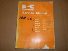 Kawasaki 1972 manual de servicio de reparación de motocicletas 99995-201 F7 F8 Ga1-A B1 L-A G5 G4 segunda mano  Embacar hacia Argentina